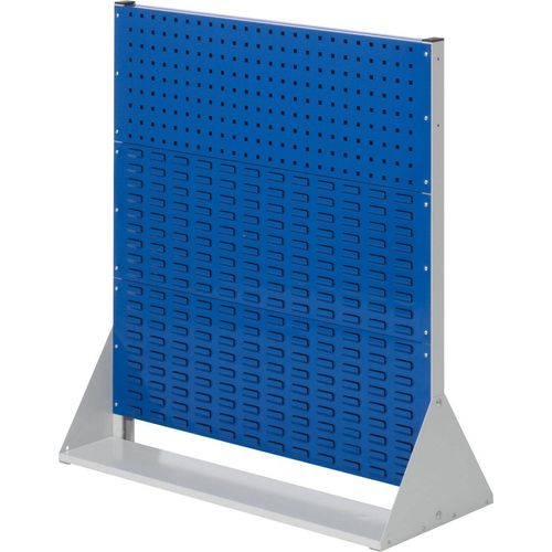 Kappes ®RasterPlan Stellwände einseitig Größe #3 - 1x Lochplatte 2x Schlitzplatten Enzianblau RAL 5010