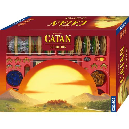 Catan 3D Edition f Fans u Sammler 10+ 3-4 Spieler