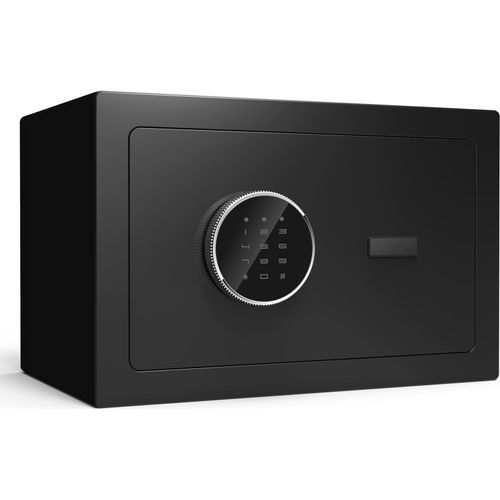 Geldschrank Ganzstahl-Sicherheitstresor Tresor fuer Zuhause mit programmierbarer elektronischer Tastatur Elektronischer digitaler Code-Depot Geldschrank Bargeld Schmuck Wertsachen Dokumente Tresor