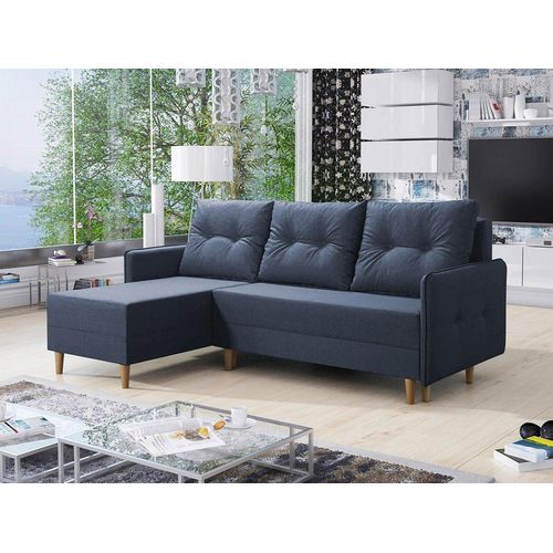 MIRJAN24 Ecksofa Fern, Eckouch mit Bettkasten und Schlaffunktion, Couchgarnitur, Wohnzimmer, Polsterecke vom Hersteller (Lux 20)