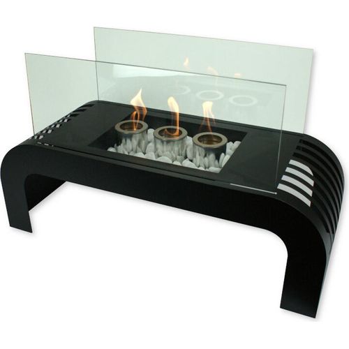 Tischkamin Sorrento Premium Schwarz