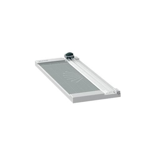 Papierschneider Leitz Precision Home A4, bis A4, bis 8 Blatt, Papierklemme, Ableselineal, Stahl und Kunststoff
