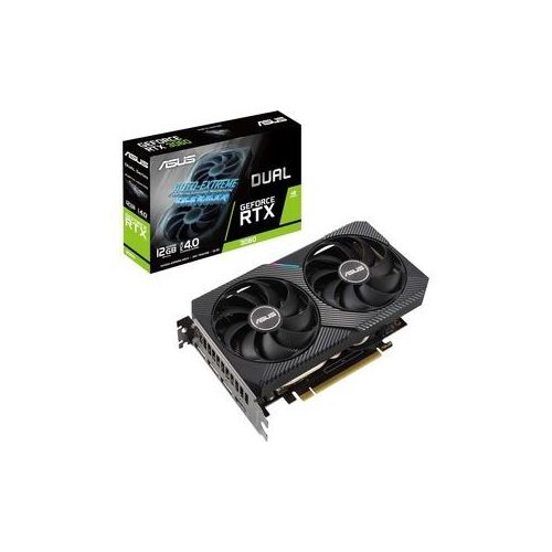 ASUS Dual -RTX3060-12G, GeForce RTX 3060, 12 GB, GDDR6, 192 Bit, 7680 x 4320 Pixel, PCI Express 4.0