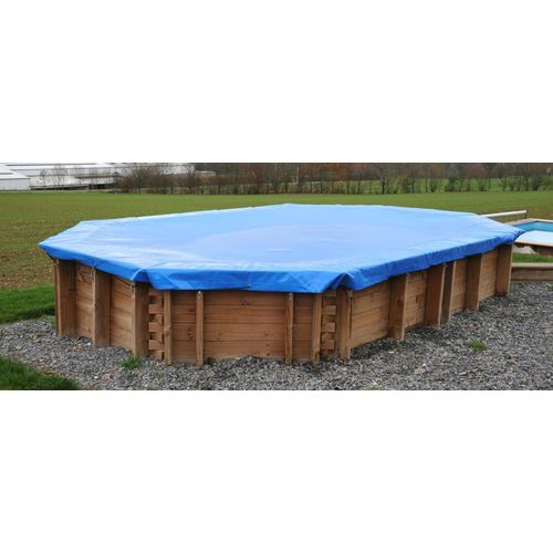 580 g/m² Winterabdeckung für Holzschwimmbecken – Évora, Anis, Cardamon