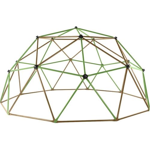 HOME DELUXE - Klettergerüst MATTI - Farbe: Grün/Bronze - 305 cm - Belastbar bis 340 kg I Kletterturm Reckstangen Kinderspielzeug