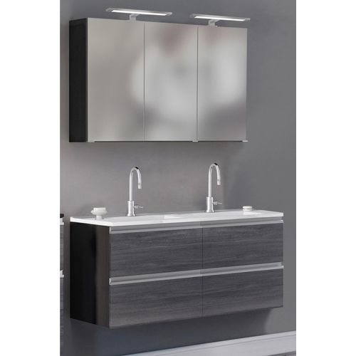 Waschtisch-Set Gästebad Badmöbel Handwaschplatz Gäste-WC Waschplatz 