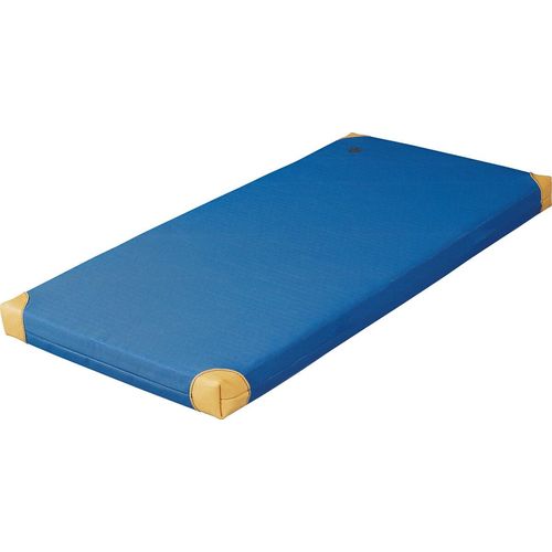 Leichtturnmatte mit Lederecken Turnmatte Schulsport Schule, 150x100x8 cm