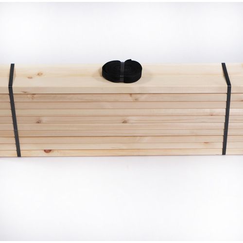 Rollrost aus Zirbenholz 140x210 cm 300kg Gurtband nicht montiert