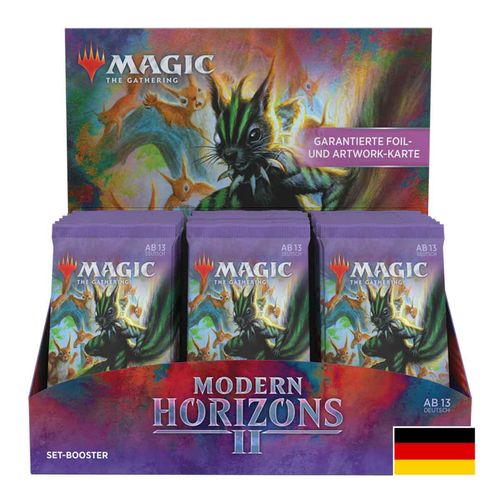 Wizards of the Coast Magic: The Gathering - Modern: Horizonte 2 Set-Booster Display deutsch, Sammelkarten