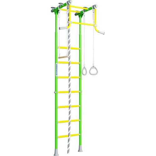 Wallbarz Win 1D Sprossenwand Kletterwand Turnwand Klettergerüst Turngeräte Kinder indoor mit Deckenmontage