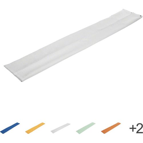 Teleskop Sichtschutz Trennwand Raumteiler Praxis Therapie inkl. Vorhang, 120 cm