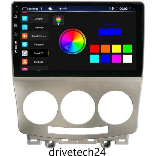 Mazda 5 Android 10 Autoradio 9