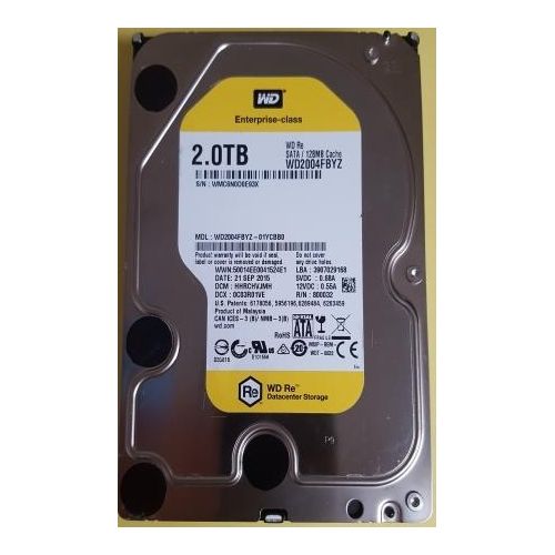 Western Digital WD2004FBYZ 2TB, SATA 3,5