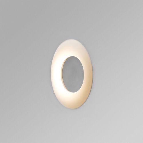 Einbauleuchte NAVI LED 10W 3000K Gips weiß L:27cm H:27cm Ø5cm