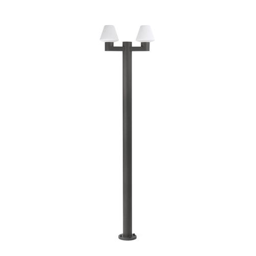 MISTU Garten Standleuchte dunkelgrau 74435F2-02