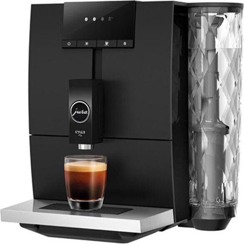 JURA Kaffeemaschine ENA 4 Full Metropolitan Schwarz - einschließlich 2 Kg Kaffee