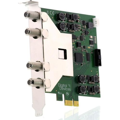 Digital Devices Max S8X Pro TV Karte PCIe Quad/Octo DVB-S2/DVB-S2X Full Spectrum Sat></noscript>IP Server