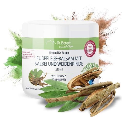 Original Dr.Berger Fußpflege-Balsam mit Salbei und Weidenrinde 250ml