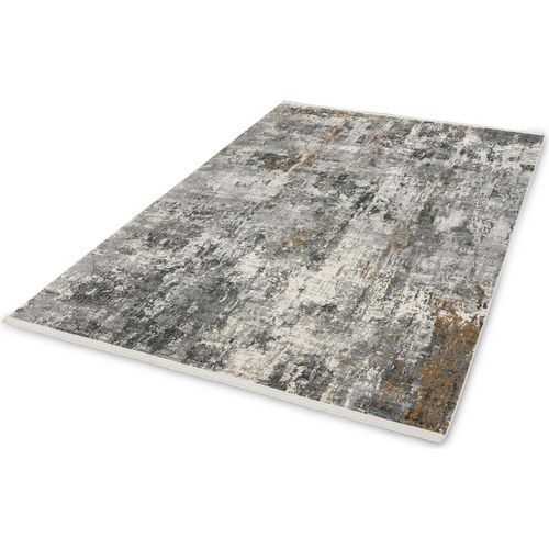 Teppich Schlafzimmerteppich Positano 160x230cm D.202 C.004 anthra./creme Allov