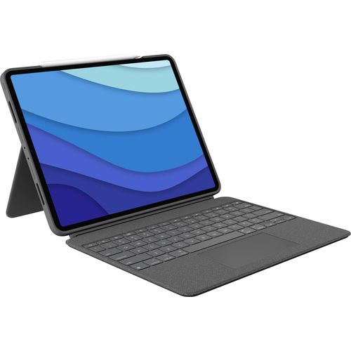 Logitech Combo Touch Grau Smart Connector QWERTY Italienisch