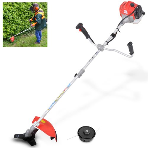 HECHT 142 BTS Freischneider Benzin | mit Tragegurt | 25,4 und 40 cm Schnittkreis | 2 PS | 43cm³