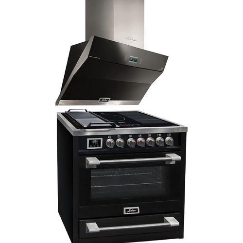 Kaiser HC 93691 IS Elektro Standherd 90 cm + Dunstabzugshaube AT 9317 90 cm