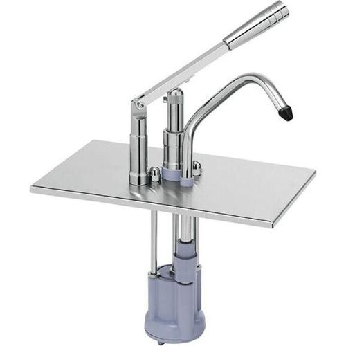 Gastro-Inox Hebel-Dosierspender für 1/4 GN Edelstahl 18/10