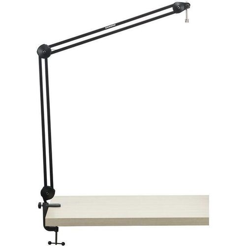 Samson Mikrofonstativ MBA48, 120 cm Armreichweite, mit Tischklemme und Flansch