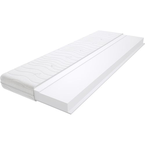 Schaumstoff Matratze 145x190 cm Doppelmatratze, H3 Mittelfest Komfortschaummatratze 9 cm Hoch mit Klimafaser, Hypoallergen, HR-Schaum, Wendematratze, Gesteppter & Abnehmbarer Bezug Auro