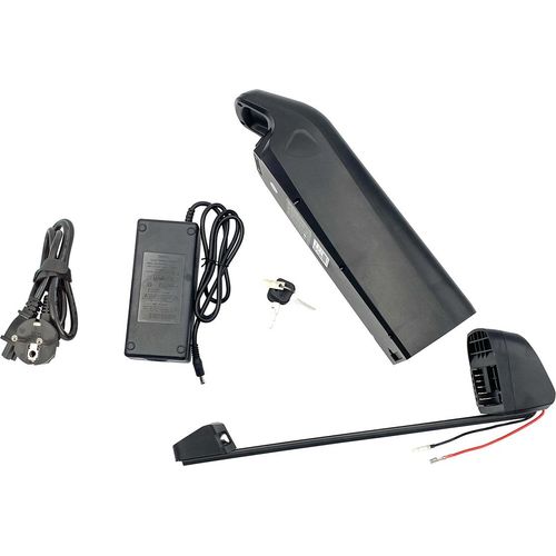 Elektrische Fahrradbatterie 36V 14,5Ah E- Bike Akku Li-ion Batterie für E-Bike Scooter Elektrofahrrad mit Batteriehalter und Ladegerät