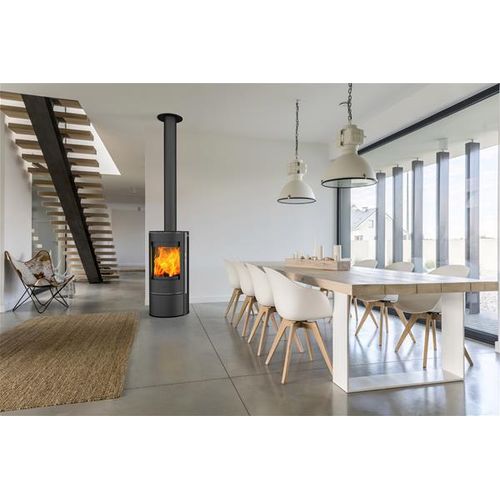 Kaminofen Fireplace - Rondale Stahl 5 kw Raumluftunabhänig