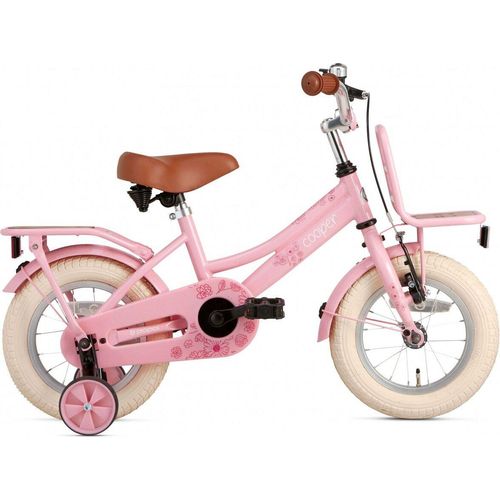 SuperSuper Cooper Bamboo Kinderfahrrad - 12 Zoll - Rosa