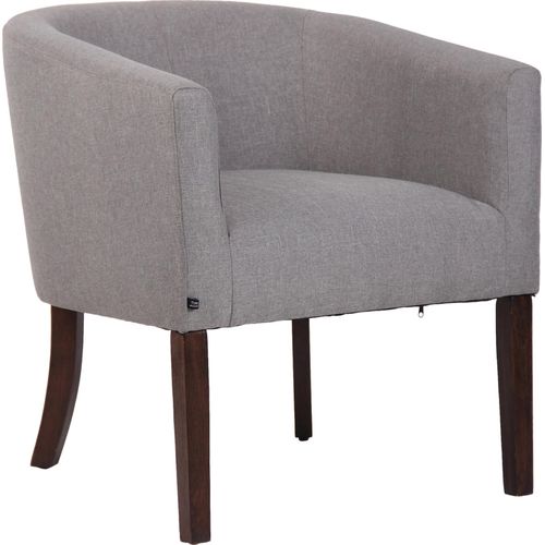 Sessel HLO-CP3 Stoff antik grau