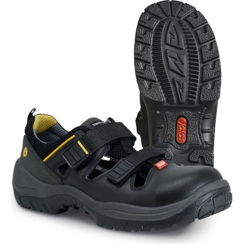 Sicherheitssandale JALAS 3100 MONZA GRIP | 1 Paar schwarz, S1 HRO SRB, Gr. 45