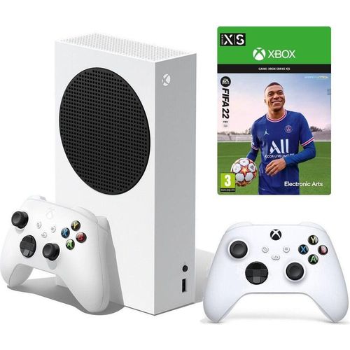 Xbox Series S + 2 x Xbox Wireless Controller + FIFA 22 Alz**