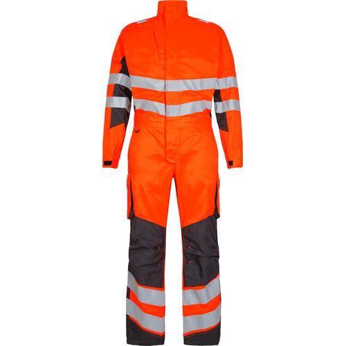 F. Engel Safety Light Overall, Orange/Anthrazit Grau, Gr. 4XL