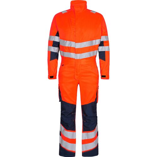 F. Engel Safety Light Overall, Orange/Blue ink, Gr. L