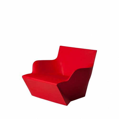Slide Design Tisch Blos Low - Flame Red Farbe: Flame Red