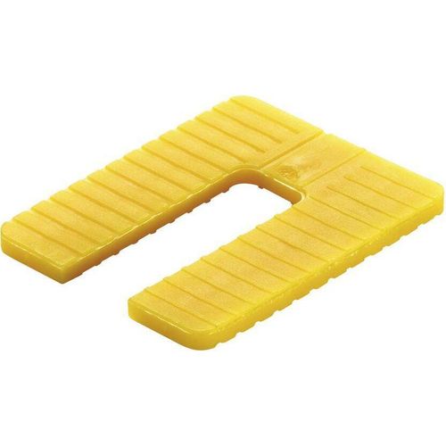 GLUSKE Euroklick Distanzplatte 65 x 52.5 x 3 mm, rot, 1000 Stück | Unterlegkeile - Distanzplättchen