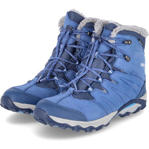 Meindl Kinder Winterstiefel Calgary Junior GTX Jeans Silber