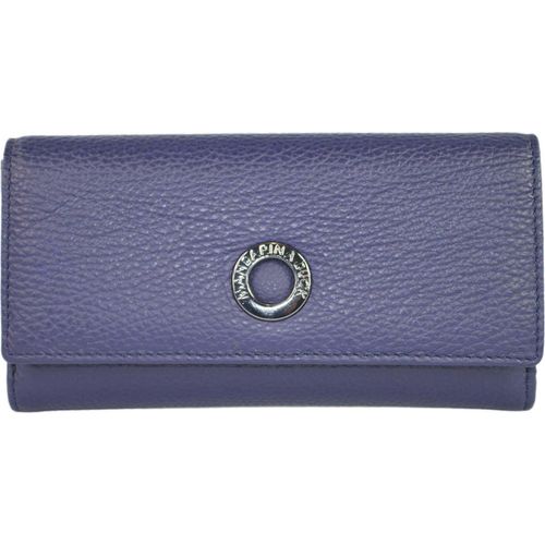 Mandarina Duck Mellow Leather Portemonnaie Dress Blue FZP6308Q