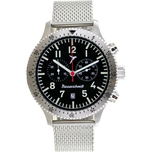 Aristo Herren Messerschmitt Uhr Fliegeruhr Chronograph ME-5021M