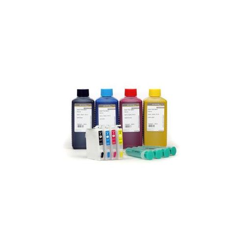 Set Fill In Patronen T1291 - T1294 mit 4x250 ml Tinte (kein OEM) ersetzt Epson