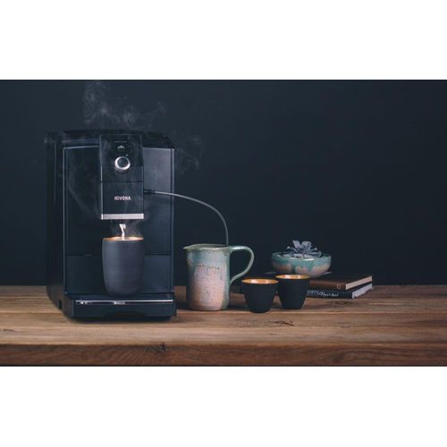 NIVONA - NICR 790 - Mattschwarz/Chrome - Kaffeevollautomat + 1 kg Kaffee GRATIS!