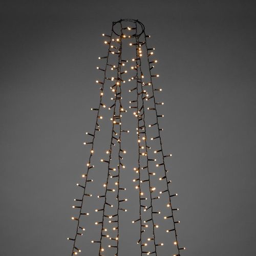Konstsmide Weihnachtsbeleuchtung Micro LED Compactlights Baummantel