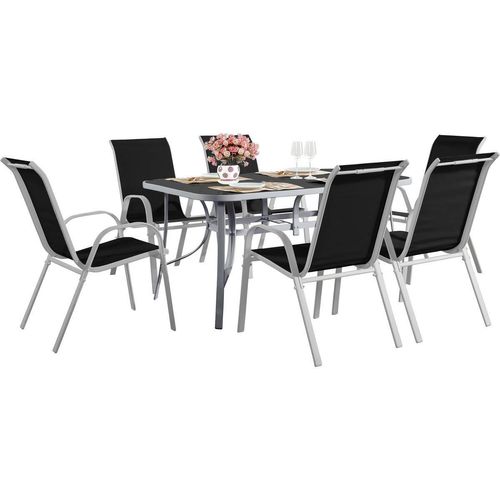 Gartenlounge Cordoba + Tropic 6 Personen