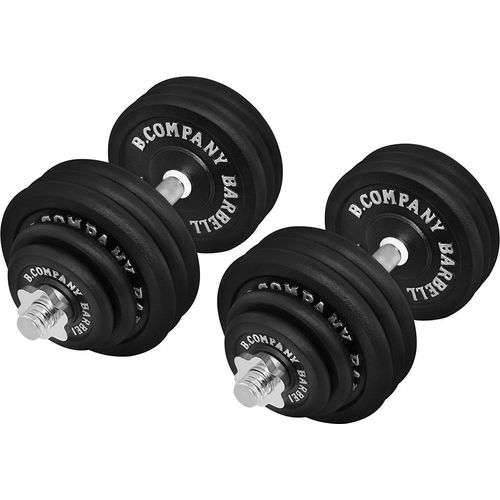 Guss Kurzhantel-Set 80Kg (2x40) Hantelscheiben Hantelset