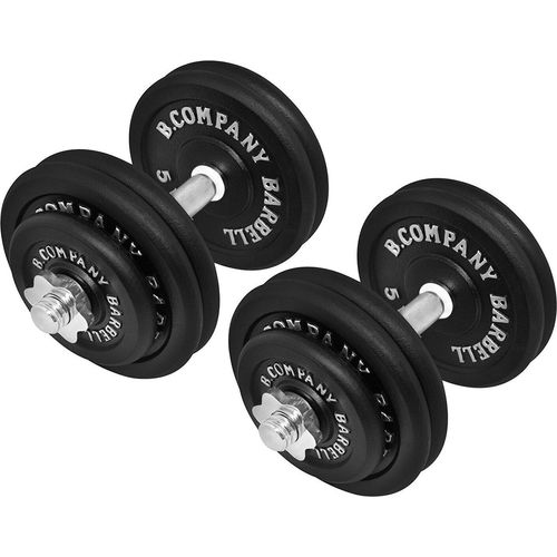 Guss Kurzhantel-Set 55Kg (2x27,5) Hantelscheiben Hantelset