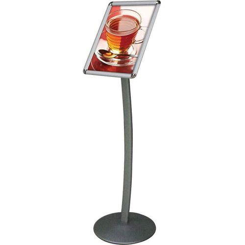 update displays Infoständer silber DIN A3