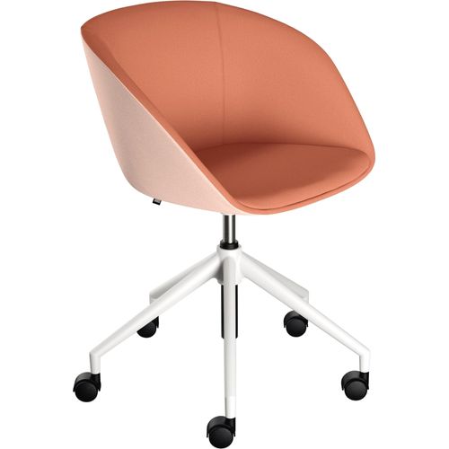 sedus Besuchersessel on spot cosy uc-801/006 lachsorange Stoff